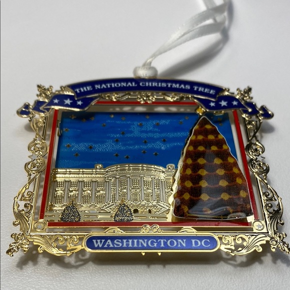 White House Historical Assn. Washington DC National Christmas Tree Ornament 2007 - Picture 2 of 7